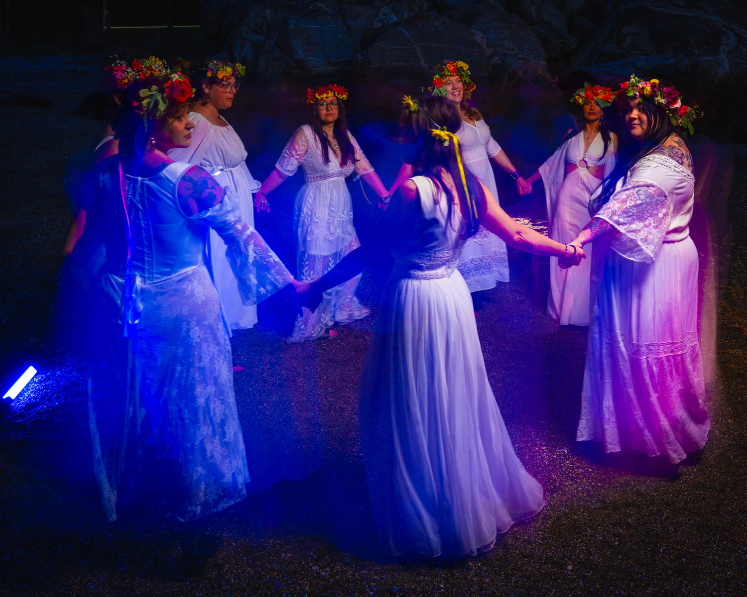 Light Wand Painting Photos from Monsters of Salem-3